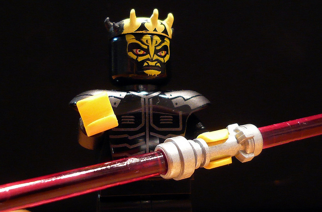 Lego Star Wars Figure Horns SAVAGE OPRESS 7957 4622294 Fits Dart Maul 75022 