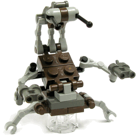 star wars droideka lego