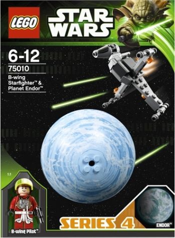 Lego Star Wars B-wing Starfighter & Endor 75010 