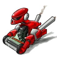 Concept art for a Corrupted Mower boss