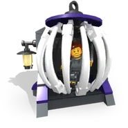 A rendering of a trapped villager, showing Gloomy Megumi