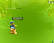 The Vertigo Loop Map, as seen by a glitch.