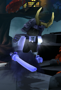 A Dark Ronin in-game