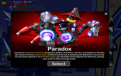 Flyselskaber seng bodsøvelser Paradox | LEGO Universe Wiki | Fandom