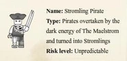 Stromling Pirate information from The Great Minifig Mission