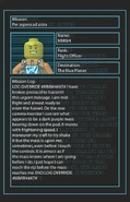 MMW4's Mission Log (translated)