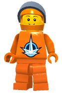 A player wearing the Nexus Astronaut costume