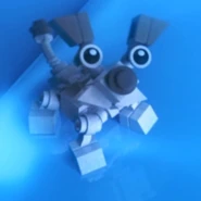 Robot Dog in the Nexus Temple in the cinematic trailer