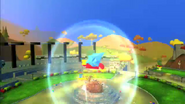 A player in a bubble floating over YouReeka