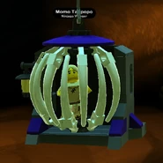 Momo Tanpopo in his cage