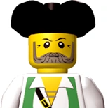 Mugshot of the PvP Arena Greeter Pirate