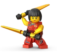 Nya, as seen in the LEGO Ninjago line