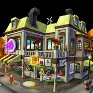 Concept art of the Bodega Clothing Store