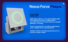 NFP CP Caldera Mar.png (140 KB) The Nexus Force Plaque at Caldera Mar