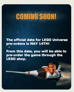 Pre-order advertisement