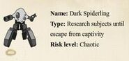 Dark Spdierling identification in Mission 12