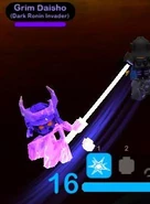 Another picture of Grim at Caldera Mar