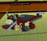 The Earth Dragon in-game