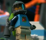 Max wearing a jetpack