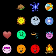 Alpha artwork for the never-implemented feature of pet emotions (They can be spawned as objects)