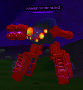 The unfinished "NAMED SPIDERLING"