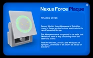 The Nexus Force Plaque in the Ninjago Caves