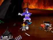 A glitch with Roo Morgg under Caldera Mar