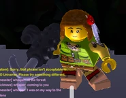 Renee Tombcrusher during alpha testing