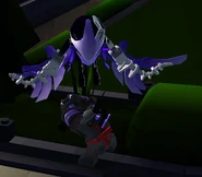 An Elite Bone Vulture spawned in Nimbus Plaza