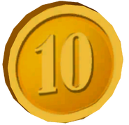 Pre-Alpha Gold Coin ''10''