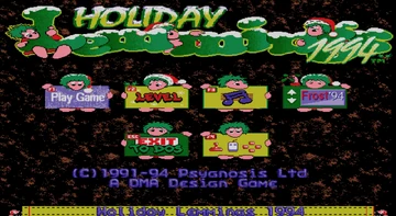 Holiday Lemmings 1994 | Lemmings Wiki | Fandom