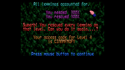 I feel Lemmings for DOS was a game that marked my life. Some of