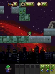 A Space Tribe lemming using the Bazooker skill.