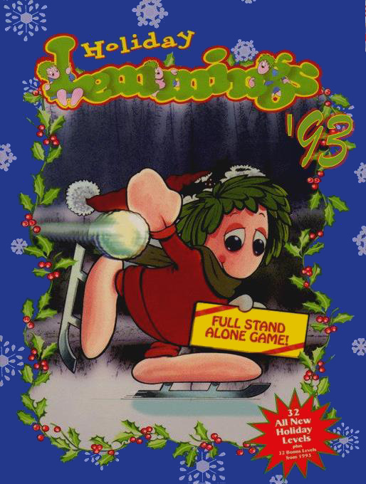 Xmas Lemmings game at