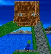 An entrance from 3D Lemmings.