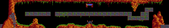 Lemmings TrickyLevel9