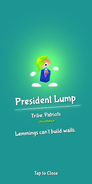 President Lump, based on Donald Trump, U.S. President at the time of Season 7.