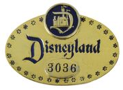 Early cast member id badge