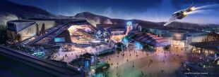 Concept art de Hong Kong Disneyland