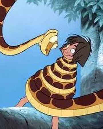 Kaa Le Livre De La Jungle Dessin Sur Le Chemin Mowgli Rencontre Des Creatures Comme Kaa Un Pyton A La Voix Seduisante Et Au Regard Hypnotique Et Le Roi Louie Qui