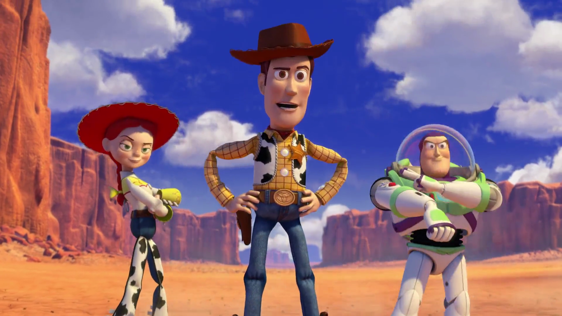 Shérif Woody et Buzz l'éclair de Toy Story, nouvelles poupées pour garçon