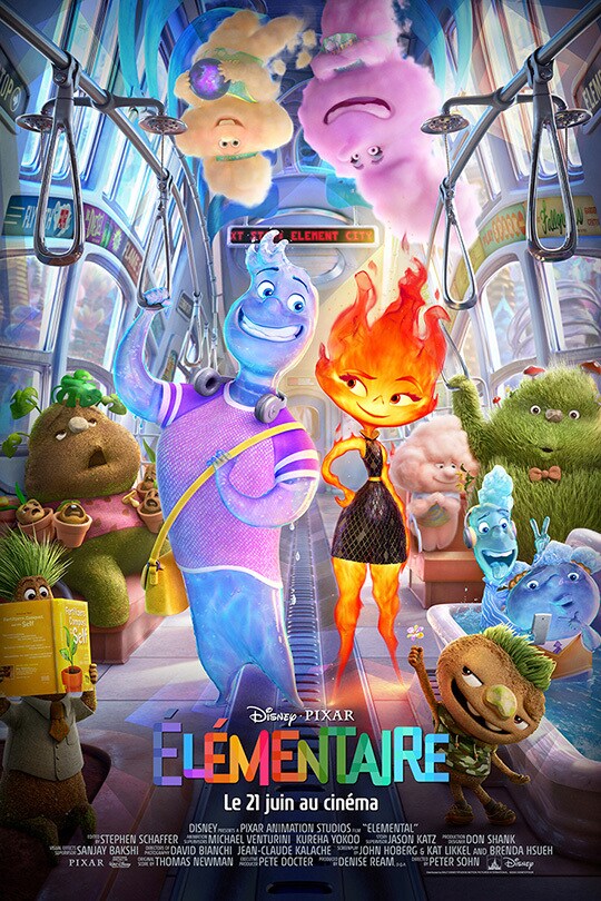 Elémentaire - ELEMENTAIRE - Disney Cinéma - L'histoire du film - Disney  Pixar - Disney Pixar - cartonné - Achat Livre