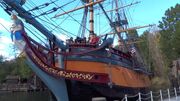 Sailing ship columbia