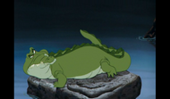 Le Crocodile, frustré de ne pas avoir eu un seul bout de Crochet à déguster