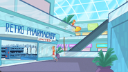 Le magasin de blouses de pharmaciens rétros.