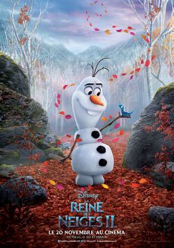 Poster Disney La Reine Des Neiges 2 - Olaf Cherche La Vérité Dans