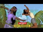 Encanto - Mirabel And Isabela Shot Progression - Riannon Delanoy - @3D Animation Internships