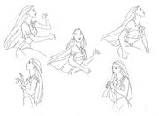 Pocahontas animation
