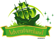Adventureland logo.gif (32 kio) Adventureland, le pays de l'aventure, de la piraterie et des voyages.