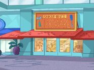 Le magasin de bricolage Shermin.